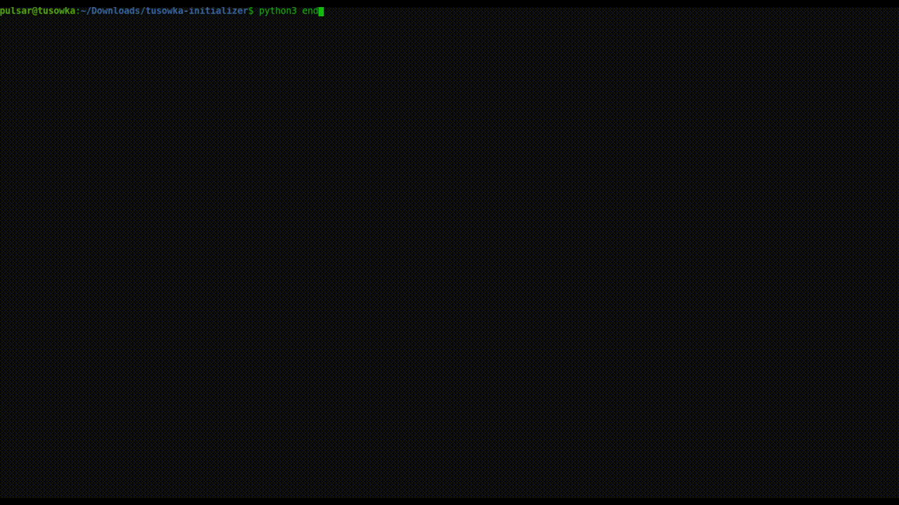 Python script which prints ASCII art